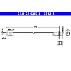 Remleiding ATE 24.5124-0252.3
