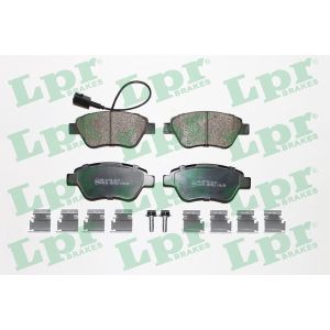 Levyjarrun jarrupalasarja LPR 05P763K