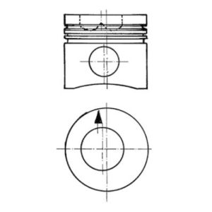 Reparatieset, zuiger/cilinder voering KOLBENSCHMIDT 90093960