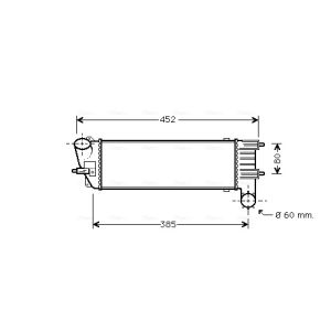 Intercooler AVA COOLING PE4344