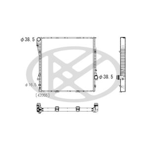 Motorkühler KOYORAD PL422480
