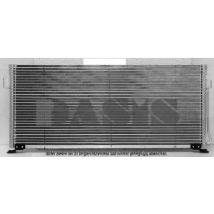 A/C-kondensor AKS DASIS 352050N