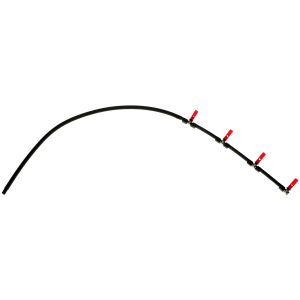 Tubos de drenagem de combustível e componentes supérfluos. GATES GATMFL1246