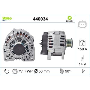 Dynamo / Alternator VALEO 440034