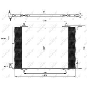 Condensatore, climatizzatore EASY FIT NRF 35946