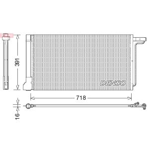 A/C-kondensor DENSO DCN10028