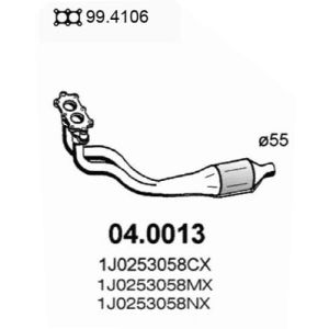 Catalisador ASSO MARMITTE SRL 04.0013