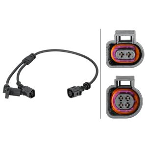 ABS-sensor HELLA 6PU 012 806-661