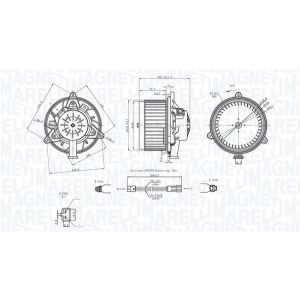 Binnenventilator MAGNETI MARELLI 069412742010