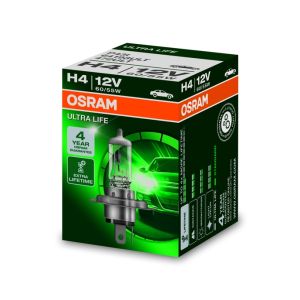 Lampada alogena OSRAM H4 Ultra Life 12V, 60/55W, 1 Pezzo