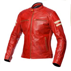 Veste en cuir pour moto SPYKE MILANO LADY 2.0 Taille 46