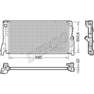 Kühler, Motorkühlung DENSO DRM05118