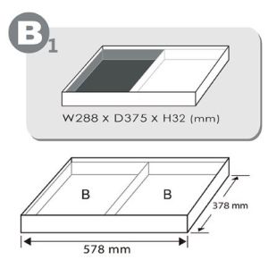 Inserto para carro de herramientas TOPTUL GVB0904