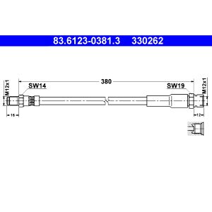 Remleiding ATE 83.6123-0381.3