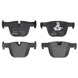 Conjunto de pastilhas de travão TEXTAR 2551401, atrás
