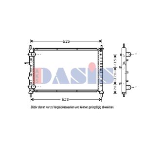 Raffreddatore motore AKS DASIS 080047N