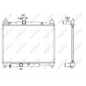 Radiator, motorkoeling EASY FIT NRF 53270