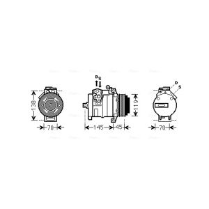 Compressor, ar condicionado AVA COOLING MSAK530