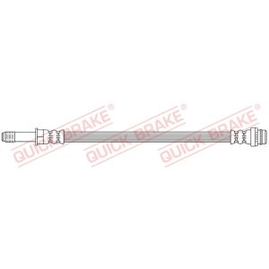 Tubo do travão flexível traseiro, esquerdo QUICK BRAKE 37.037
