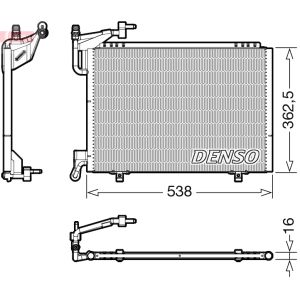 Condenseur (climatisation) DENSO DCN10042