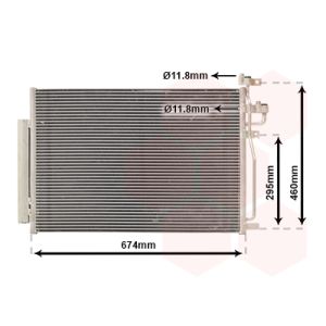 Condenseur (climatisation) VAN WEZEL 37005436