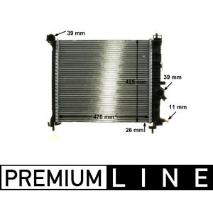 Arrefecedor do motor MAHLE CR 1189 000P