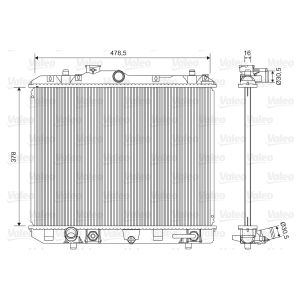 Arrefecedor do motor VALEO 701604