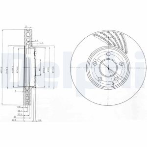 Bromsskiva DELPHI BG4029