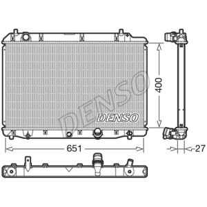 Radiador, refrigeración de motor DENSO DRM40036