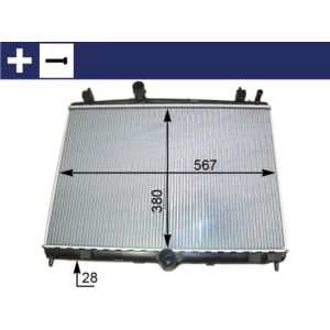 Arrefecedor do motor MAHLE CR 2113 000S