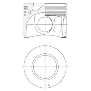 Kolben KOLBENSCHMIDT 41765600