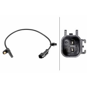 ABS-sensor HELLA 6PU 358 216-611