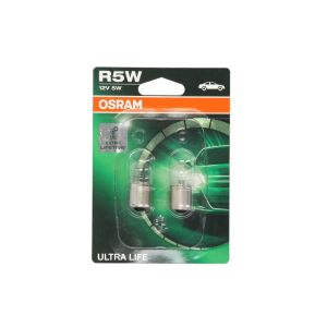 Ampoule à incandescence OSRAM R5W Ultra Life 12V/5W, 2 pièce