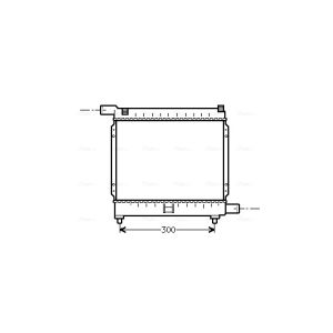 Arrefecedor do motor AVA COOLING MS2039
