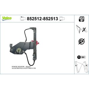 Elevalunas VALEO 852512