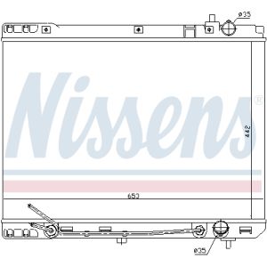 Kühler, Motorkühlung NISSENS 66671