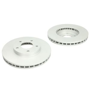 Disque de frein FERODO DDF1249C avant, ventilé, 2 pièce