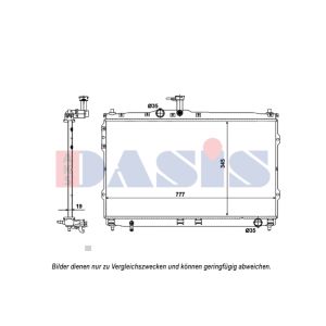 Motorkühler AKS DASIS 510167N
