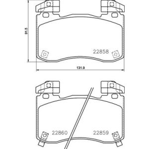 Bremsbeläge BREMBO P 30 113