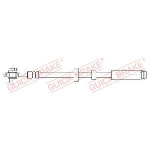 Bromsslang QUICK BRAKE 58.818X
