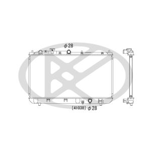 Raffreddatore motore KOYORAD PL060850