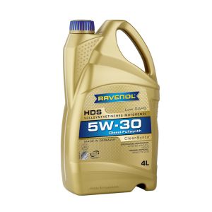 Óleo de motor RAVENOL 1111121 HDS SAE 5W30 4L