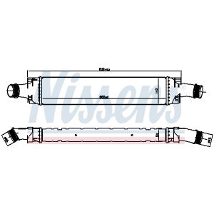 Intercooler NISSENS 961466