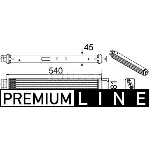 Ölkühler, Motoröl MAHLE CLC 75 000P