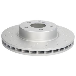 Disque de frein ATE 24.0128-0163.1 avant, ventilé, hautement carbonisé, 1 pièce