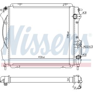 Kühler, Motorkühlung NISSENS 63967A