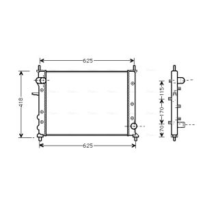 Motorkylare AVA COOLING FTA2227