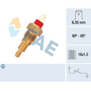 Interruptor de temperatura, ventilador de radiador FAE 37620