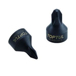 Ponta de chave de encaixe com furo de 1/4" Philips PH TOPTUL BCAB08P2