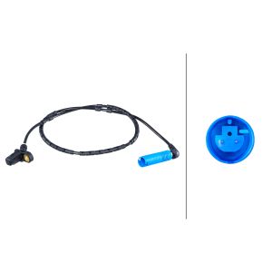 Sensor do ABS traseiro, direito HELLA 6PU 010 039-761